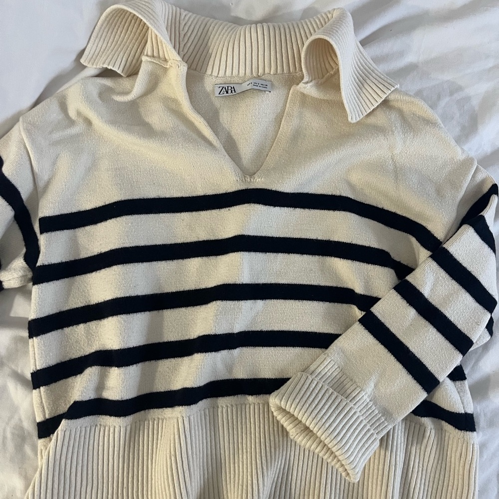 COPY - zara striped sweater